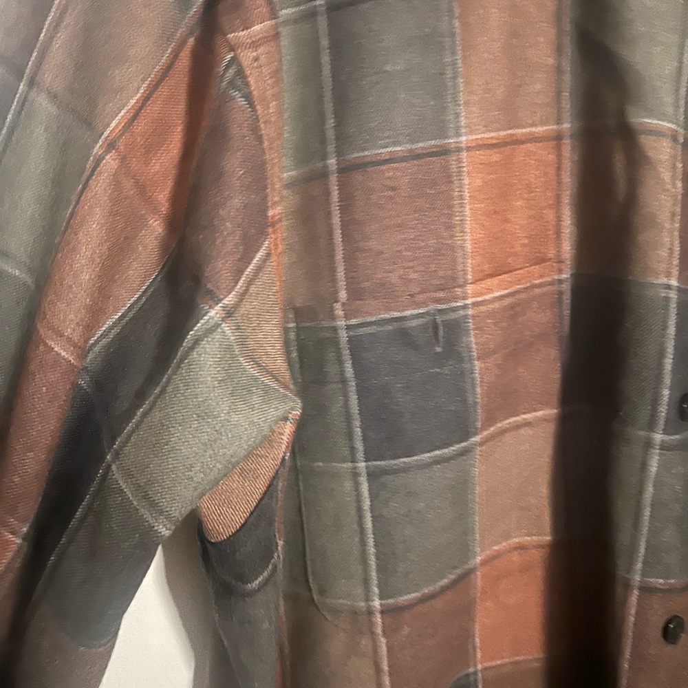 Pendleton Casual Button Down Shirt In Earthy Plaid - image 2